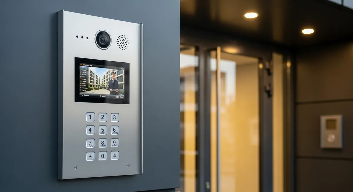 interphone video installation