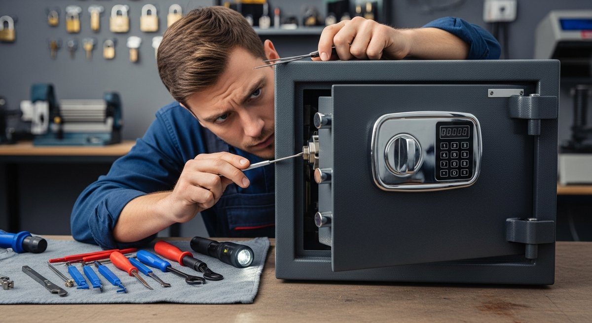 Ouverture coffre-fort serrurier Levallois