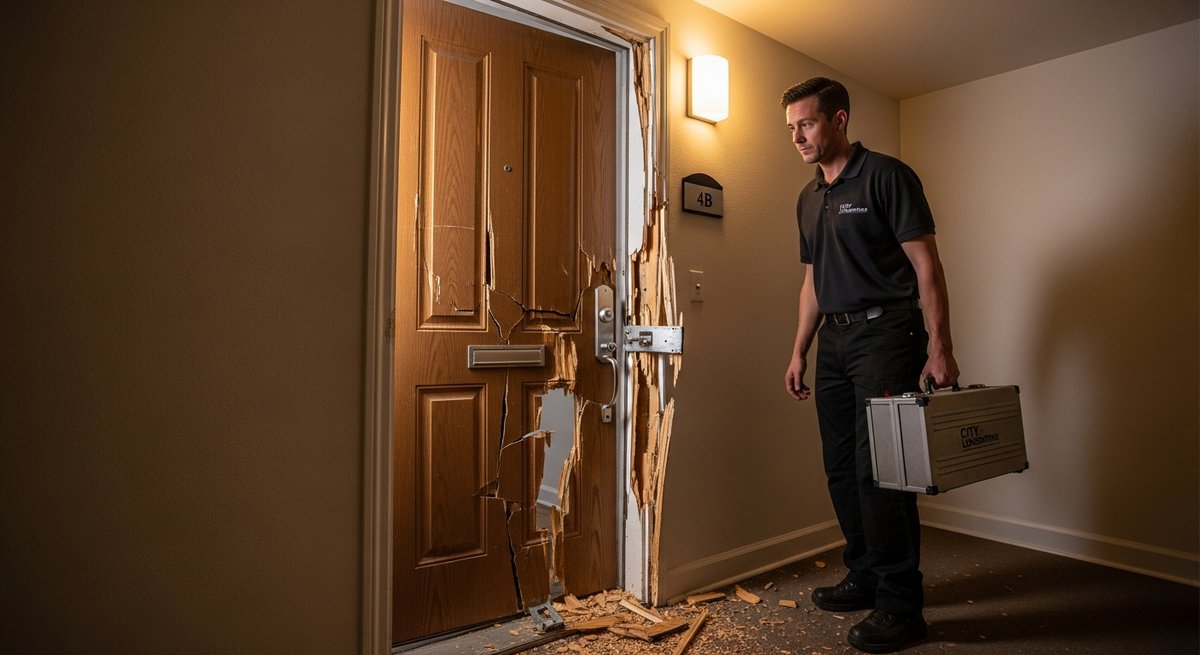 Mise en sécurité après effraction serrurier Levallois