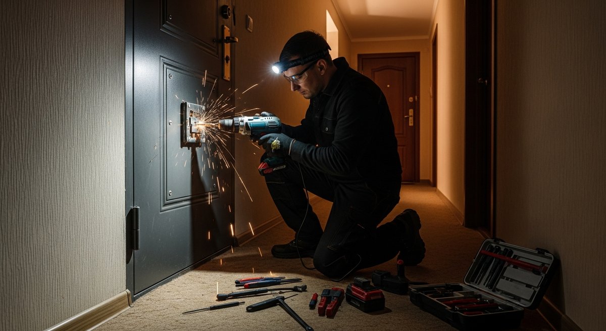 Ouverture urgente porte blindée bloquée Levallois-Perret